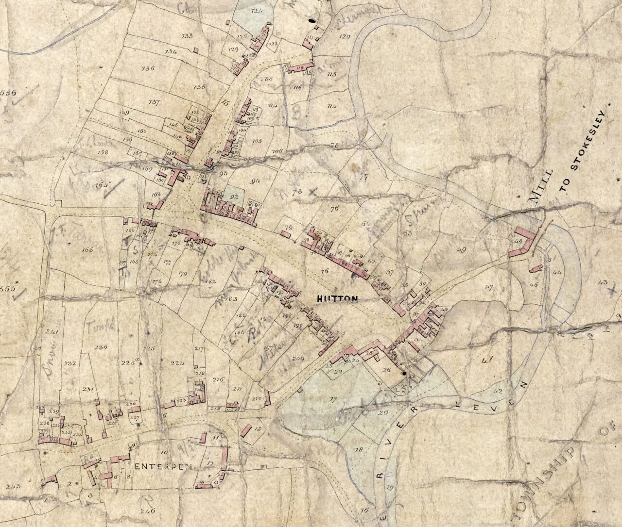 Hutton Rudby (Village only) - Tithe Maps Project
